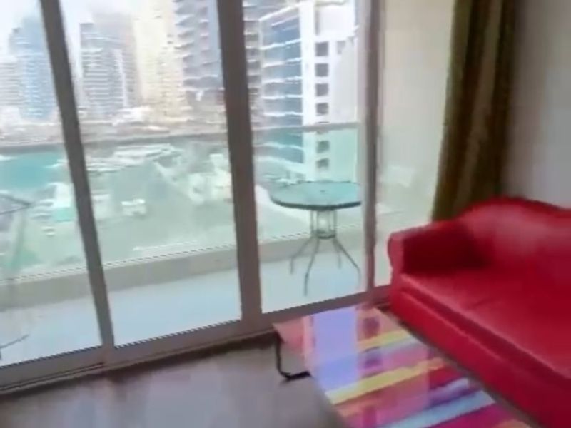 Big Furnished Room Available For Rent In Marina Park Building Dubai AED 3800 Per Month